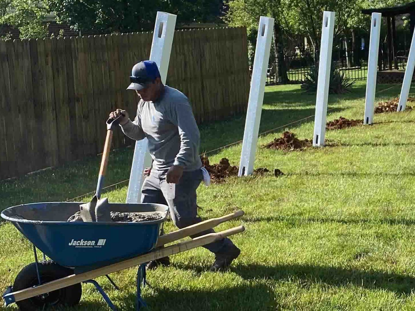 New Market Alabama Professional Fence Installation