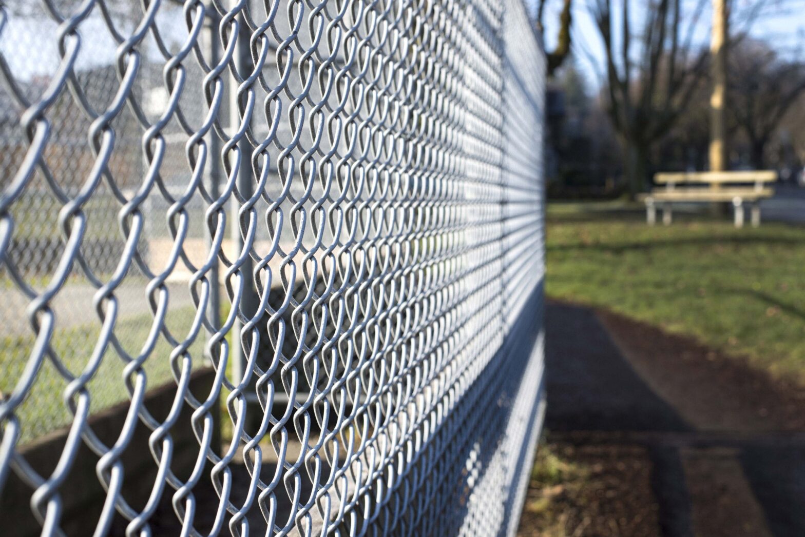 Photo of a Huntsville AL chain link fence