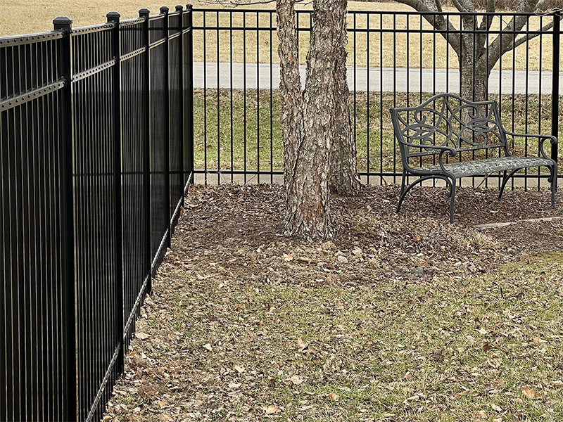 Aluminum decorative fence in Middle TN